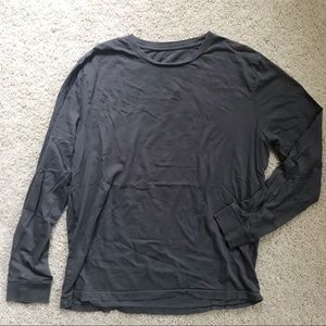 J Crew Gray Long Sleeve Shirt
